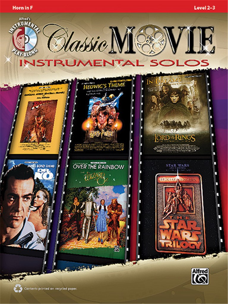 Classic Movie Instrumental Solos - Horn (F)